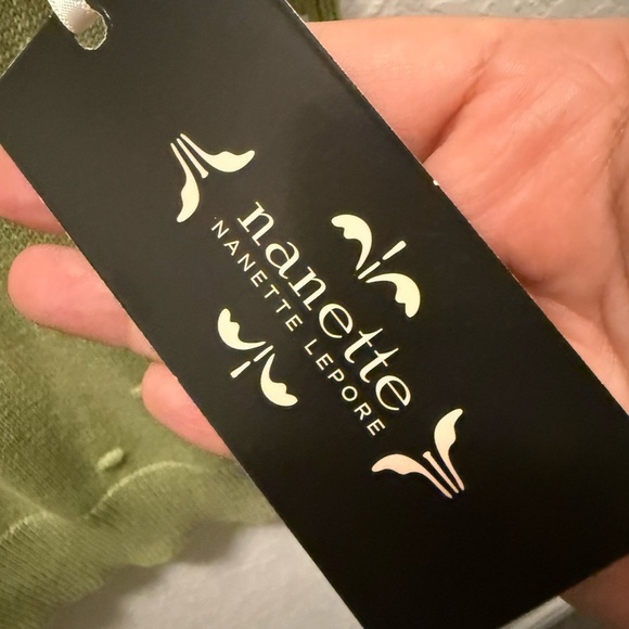 Nanette Lapore Green Pullover Popcorn Knit Sweater - NEW - Size Med - Picture 6 of 6